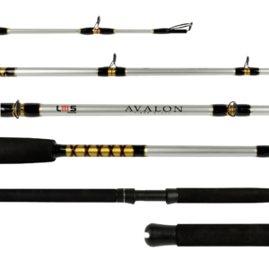 Explore novos horizontes na pesca com esta vara projetada para desafiar os gigantes dos mares. A Avalon é construída com um corpo sólido de Fiberglass, garantindo uma resistência excepcional à tração, flexão e impacto, esta vara é o parceiro ideal para suas aventuras aquáticas mais exigentes.